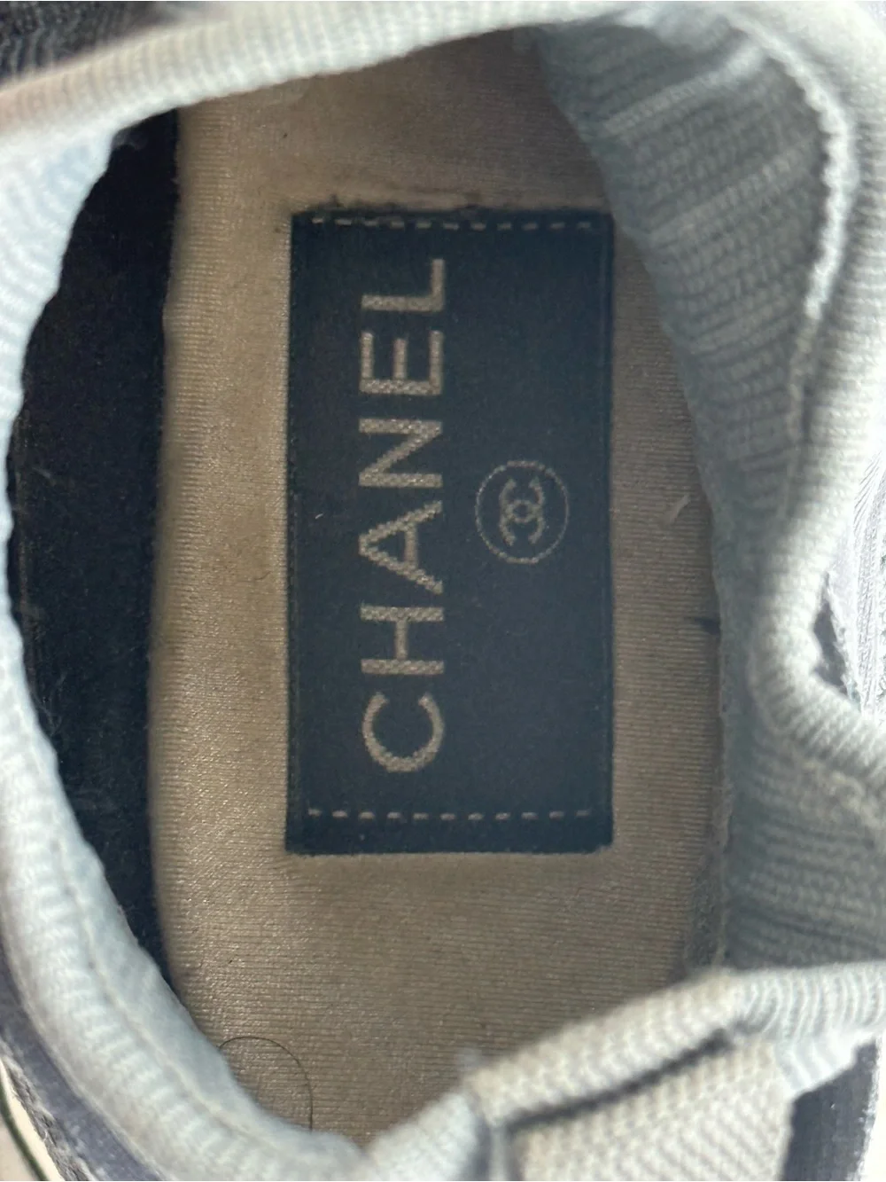 CHANEL stylish gray